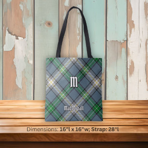 Clan MacDowall Tartan Tote Bag