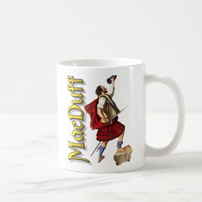 Clan MacDuff Old Scotland Coffee Mug (Right)