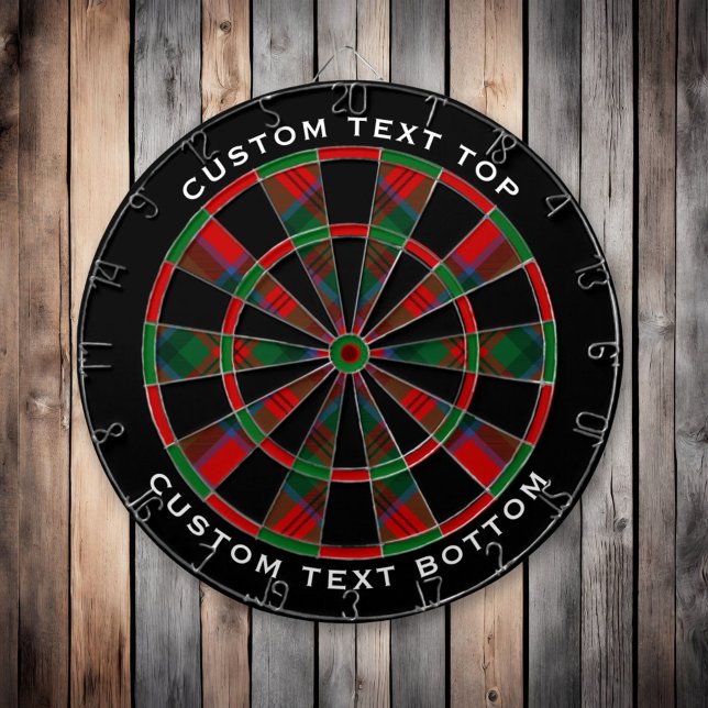 Clan MacDuff Tartan Dartboard (Creator Uploaded)
