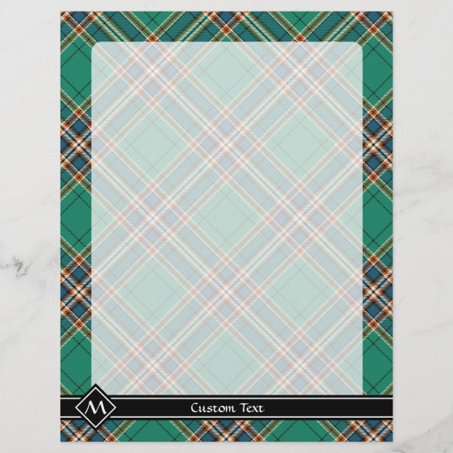 Clan MacFarlane Ancient Hunting Tartan Flyer (Front)