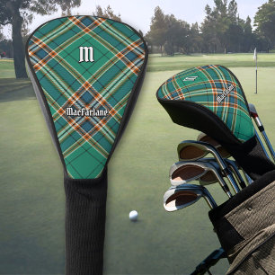 Clan MacFarlane Ancient Hunting Tartan Golf Head Cover