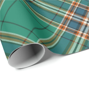Clan MacFarlane Ancient Hunting Tartan Wrapping Paper