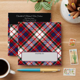 Clan MacFarlane Dress Tartan Envelope