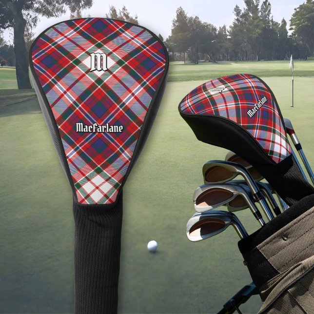Clan MacFarlane Dress Tartan Golf Head Cover (Creator Uploaded)