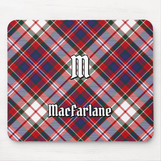 Clan MacFarlane Dress Tartan Mouse Pad (Front)