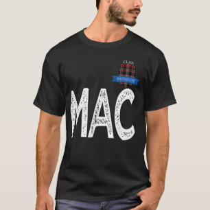 Clan Macfarlane M and A and C Family Matching T-Shirt