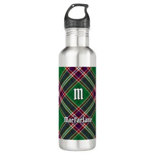 Clan MacFarlane Modern Hunting Tartan 710 Ml Water Bottle