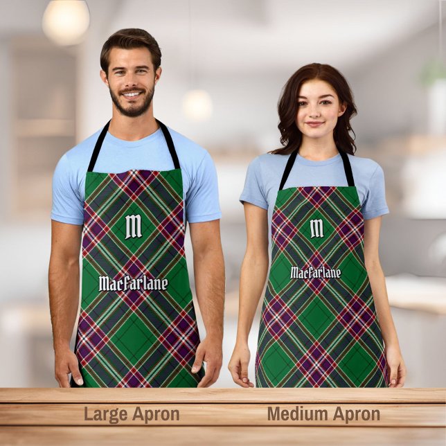 Clan MacFarlane Modern Hunting Tartan Apron (Creator Uploaded)