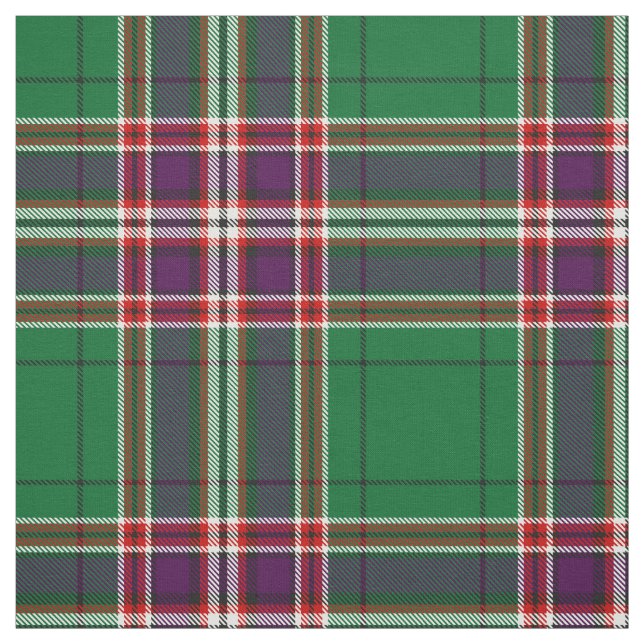 Clan MacFarlane Modern Hunting Tartan Fabric (Swatch)