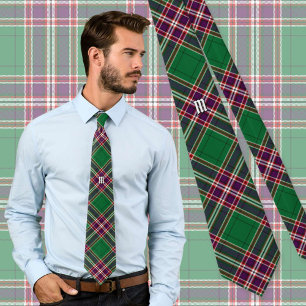 Clan MacFarlane Modern Hunting Tartan Tie