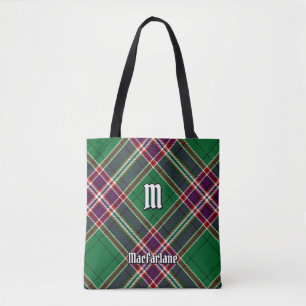 Clan MacFarlane Modern Hunting Tartan Tote Bag