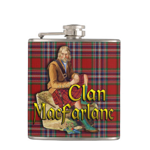 Clan MacFarlane Old Scotland Flask