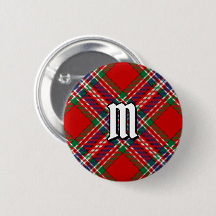 Clan MacFarlane Red Tartan 6 Cm Round Badge