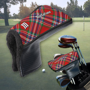 Clan MacFarlane Red Tartan Golf Head Cover
