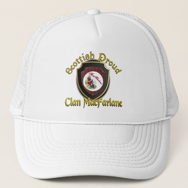 Clan MacFarlane Scottish Dynasty Cap (Front)