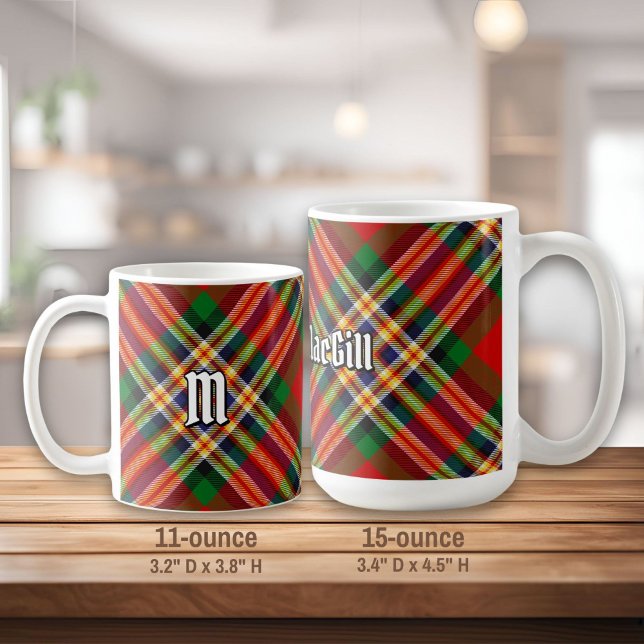 Clan MacGill Tartan Coffee Mug (Creator Uploaded)