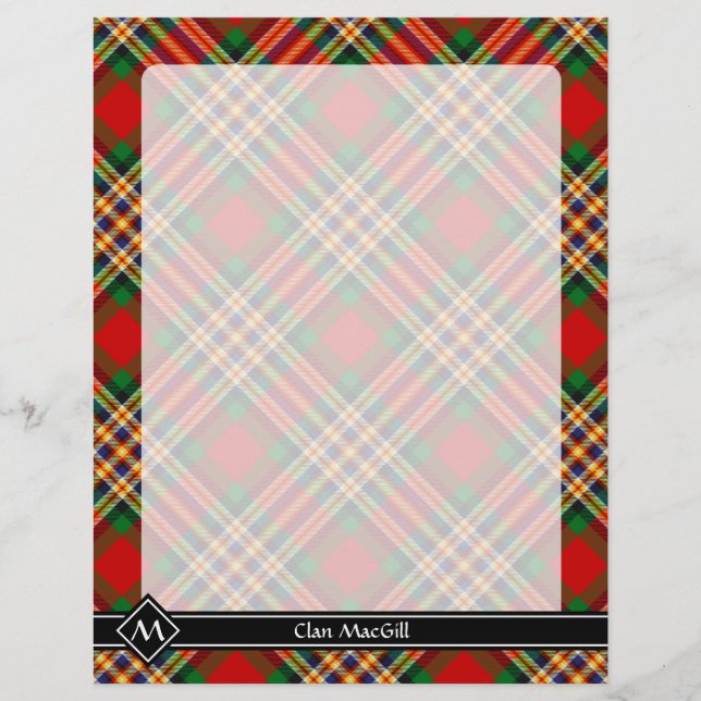 Clan MacGill Tartan Flyer (Front)