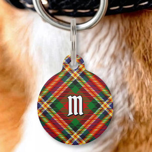 Clan MacGill Tartan Pet ID Tag