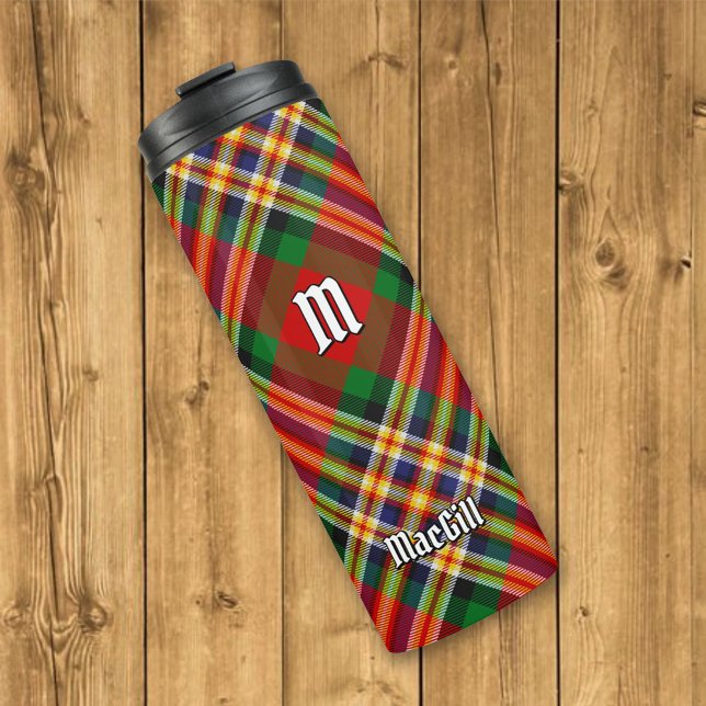 Clan MacGill Tartan Thermal Tumbler (Creator Uploaded)