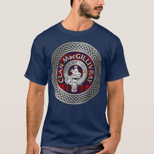 Clan MacGillivray Crest Tartan Knot T-Shirt
