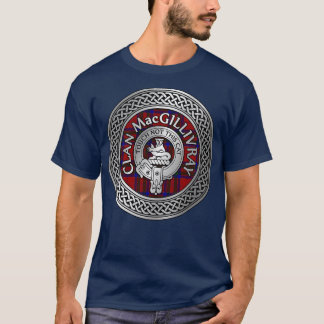 Clan MacGillivray Crest Tartan Knot T-Shirt