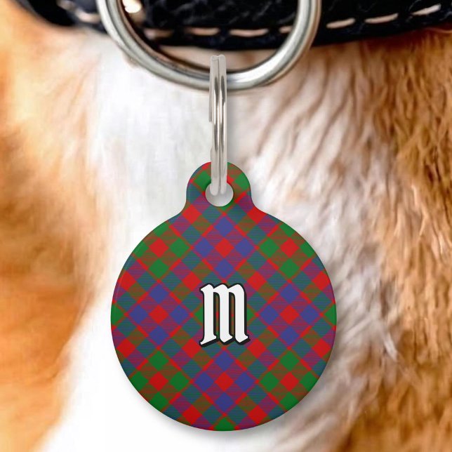 Clan MacGowan Tartan Pet Tag (Creator Uploaded)