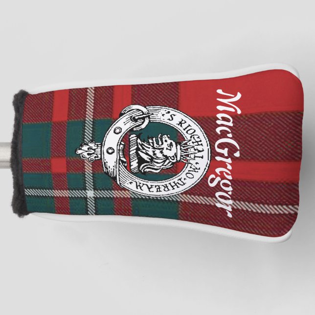 Clan MacGregor Golf Putter Cover (Front)