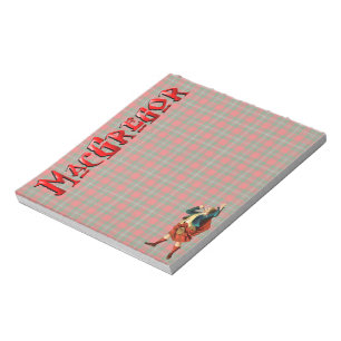 Clan MacGregor Scottish Dream Notepad