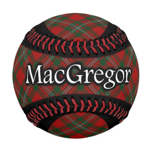 Clan MacGregor Scottish Tartan Baseball