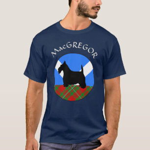 Clan MacGregor Tartan & Scottie T-Shirt
