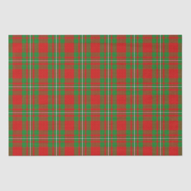 Clan MacGregor Tartan Tissue Paper (Front)