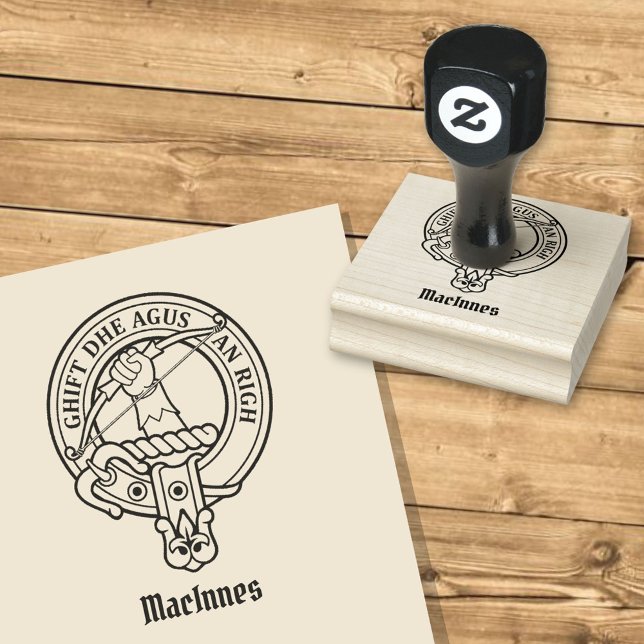 Clan MacInnes Crest Rubber Stamp (Creator Uploaded)