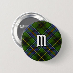 Clan MacInnes Tartan 6 Cm Round Badge