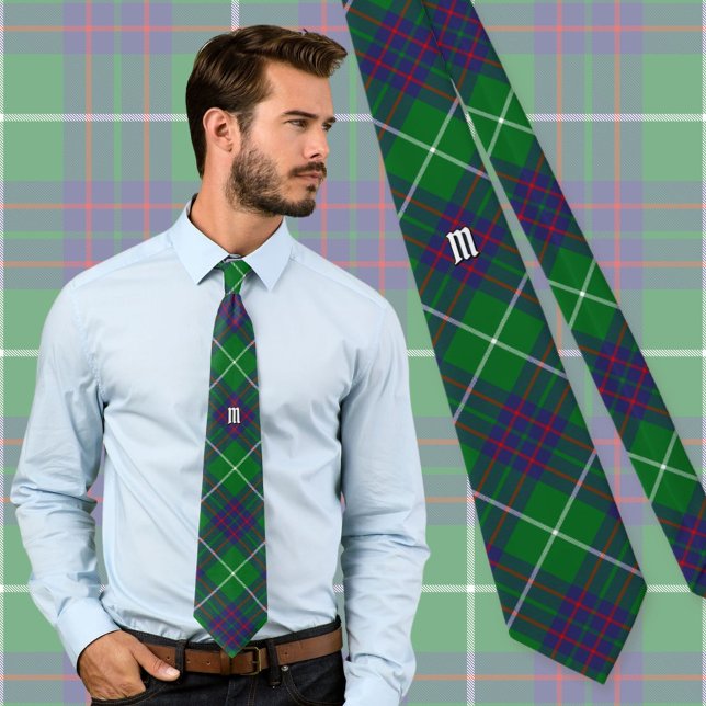 Clan MacIntyre Hunting Tartan Neck Tie (Creator Uploaded)