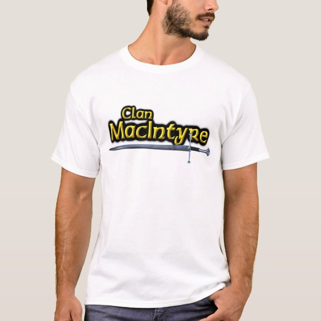 Clan MacIntyre Inspired Scottish T-Shirt (Front)