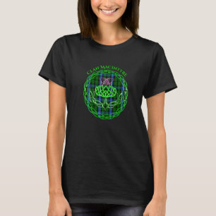 Clan Macintyre Scottish Tartan Celtic Thistle T-Shirt