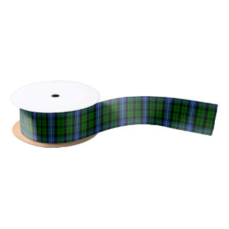 Clan MacIntyre Tartan Satin Ribbon