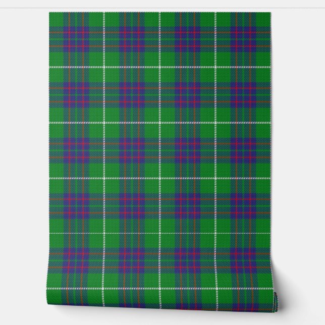 Clan MacIntyre Tartan Wallpaper (Unrolling)
