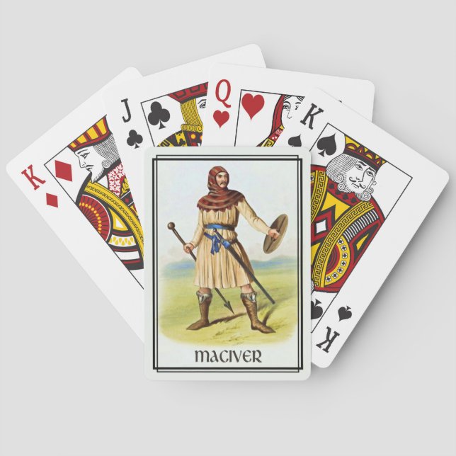 Clan MacIver Classic Scotland Deck Playing Cards (Back)