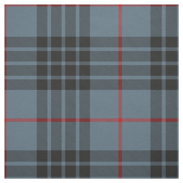 Clan MacKay Blue Tartan Fabric (Swatch)