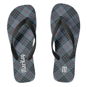 Clan MacKay Blue Tartan Thongs