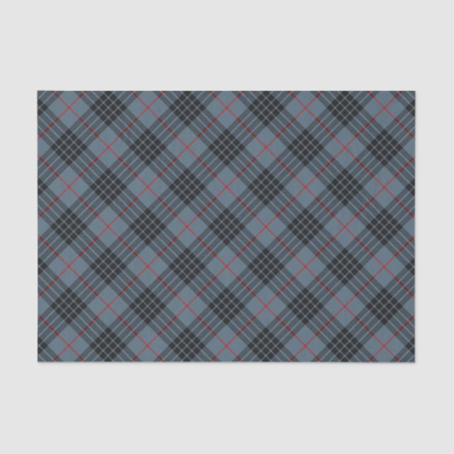 Clan MacKay Blue Tartan Tissue Paper (Front)