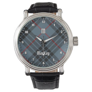 Clan MacKay Blue Tartan Watch