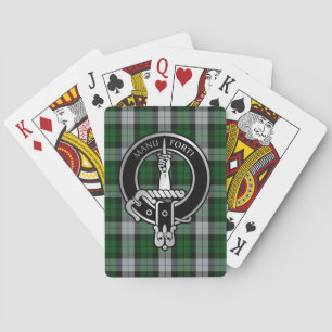 Clan MacKay Crest & Dress Tartan Bicycle Playing C Cards
