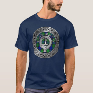 Clan MacKay Crest & Tartan Knot T-Shirt