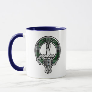 Clan MacKay Dress Tartan Crest  Mug