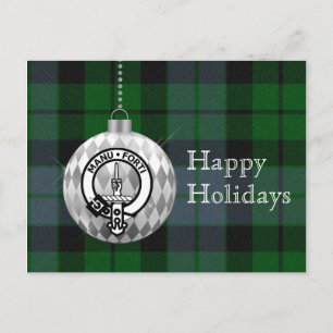 Clan Mackay Ornament Christmas Card