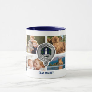 Clan MacKay Personalised Family Mug