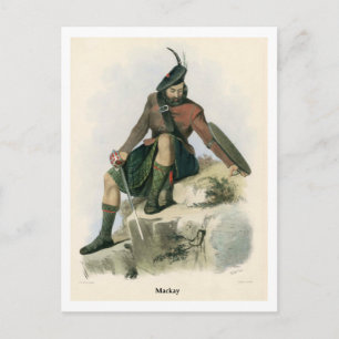 Clan Mackay Postcard