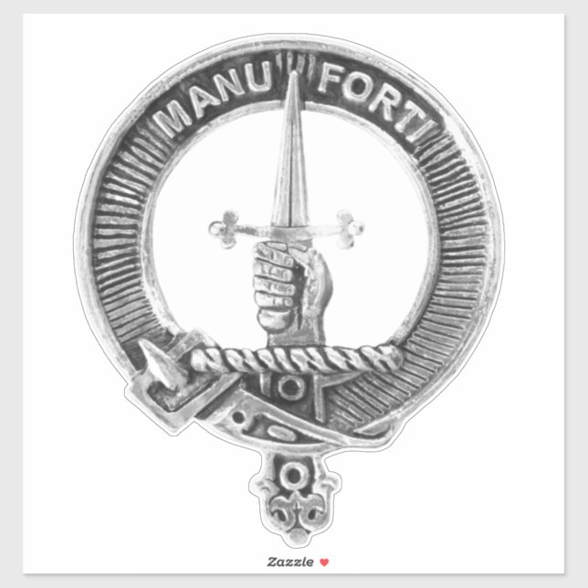 clan mackay scotland badge car (Sheet)